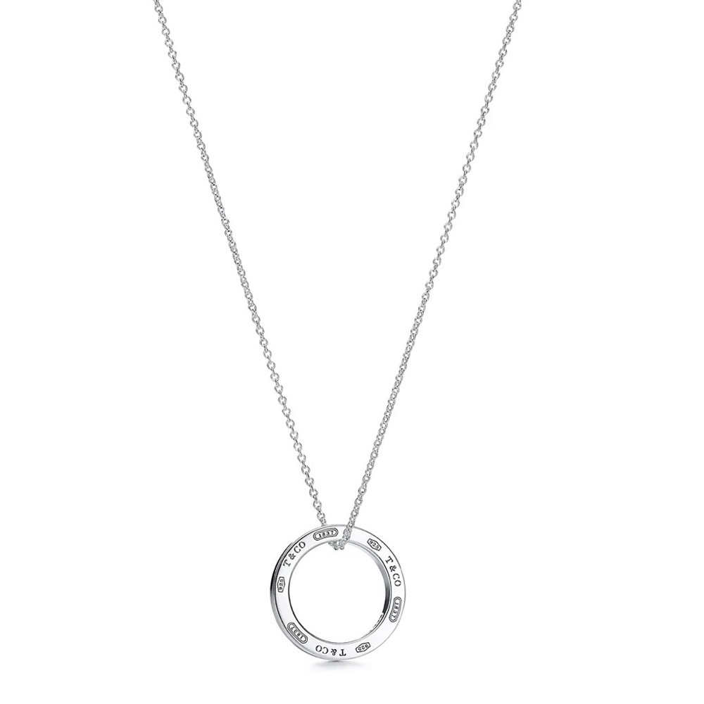 Tiffany & Co. Circle Pendant Necklace